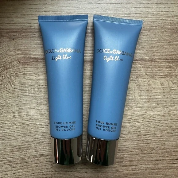 Pour Homme Dolce And Gabbana Light Blue Men's Shower Gel Set